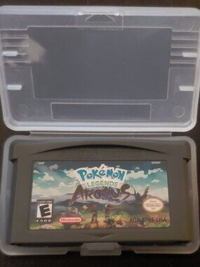 Pokemon Arceus Legends GBA ROM Hack Game Custom Gameboy Advance